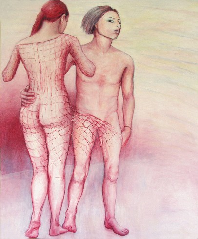 Some dance.., oil on canvas, 200x200 cm., 2005